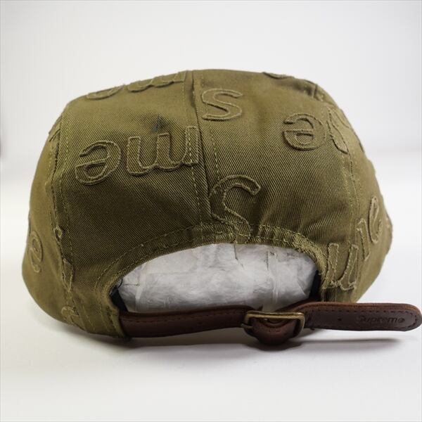 Lasered Twill Camp Cap Olive supremeキャップ
