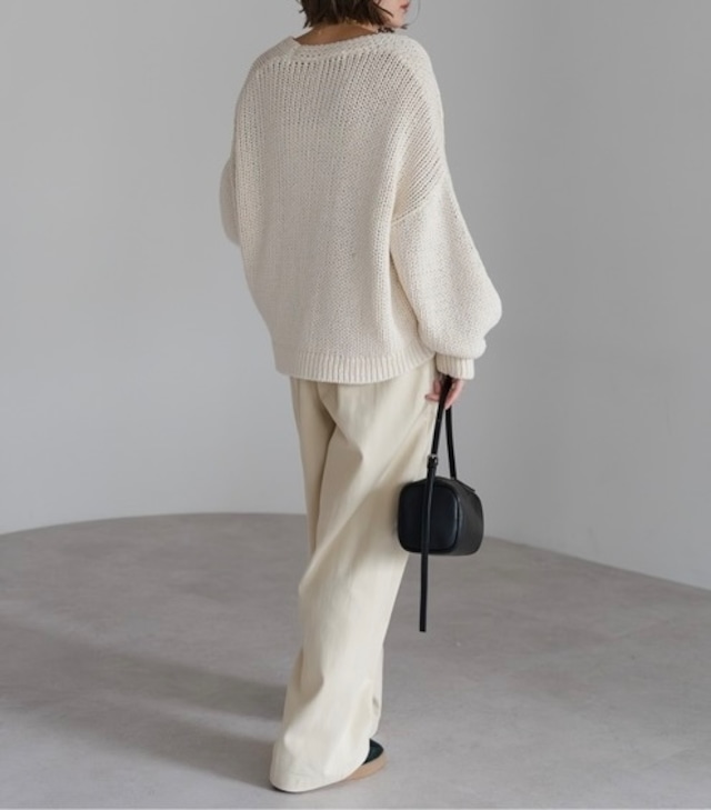 チノカーブシルエットパンツ