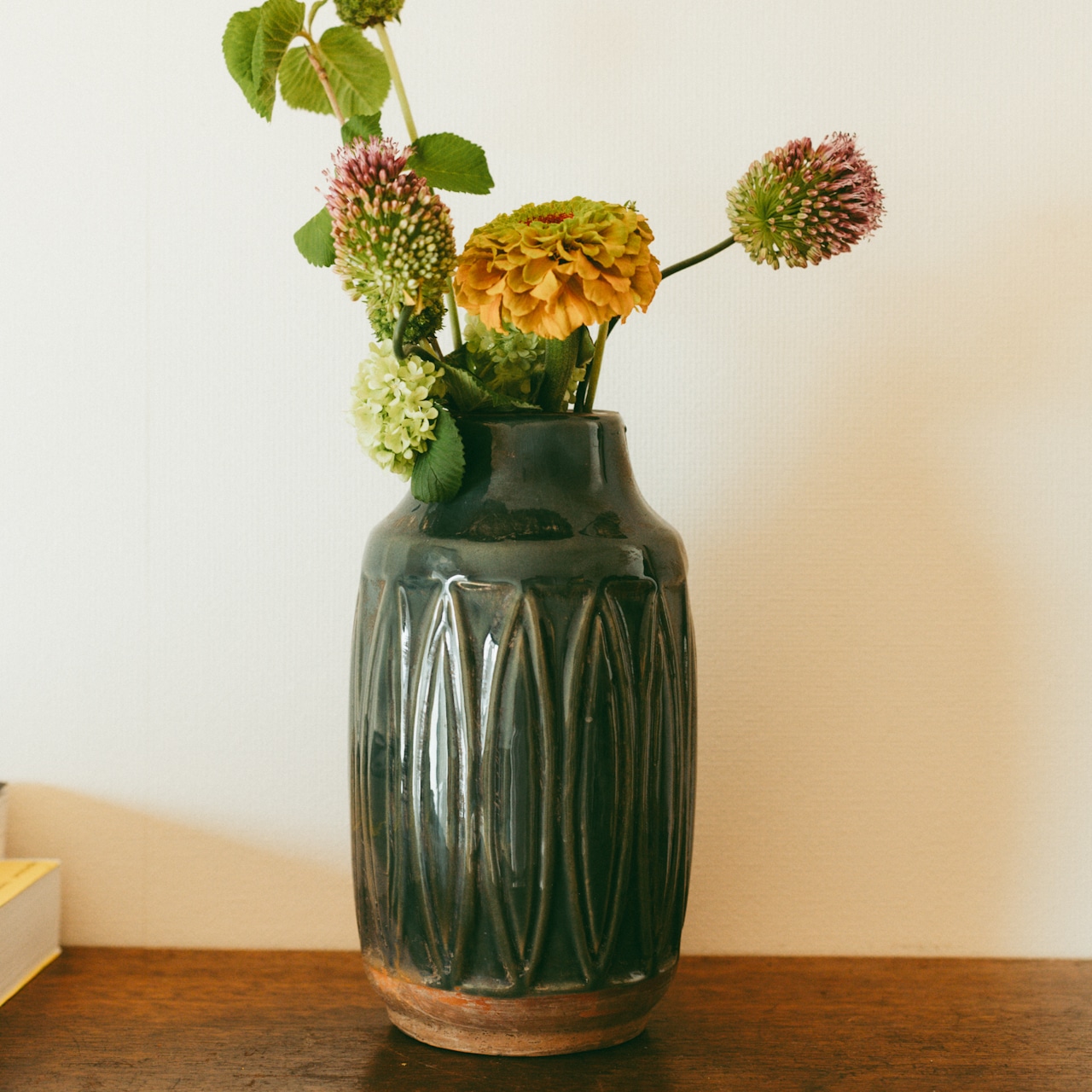 【artipur COTTAGE】Ceramic Flower Vase Blue