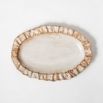 ［石渡 磨美 ］37　フリルプレートL（白）