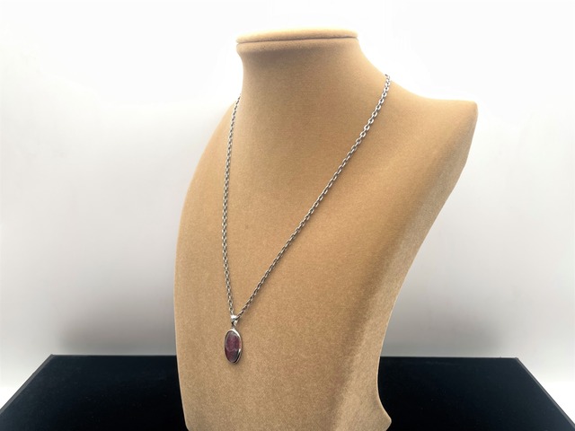 シルバーペンダントトップ（ピンクトルマリン）