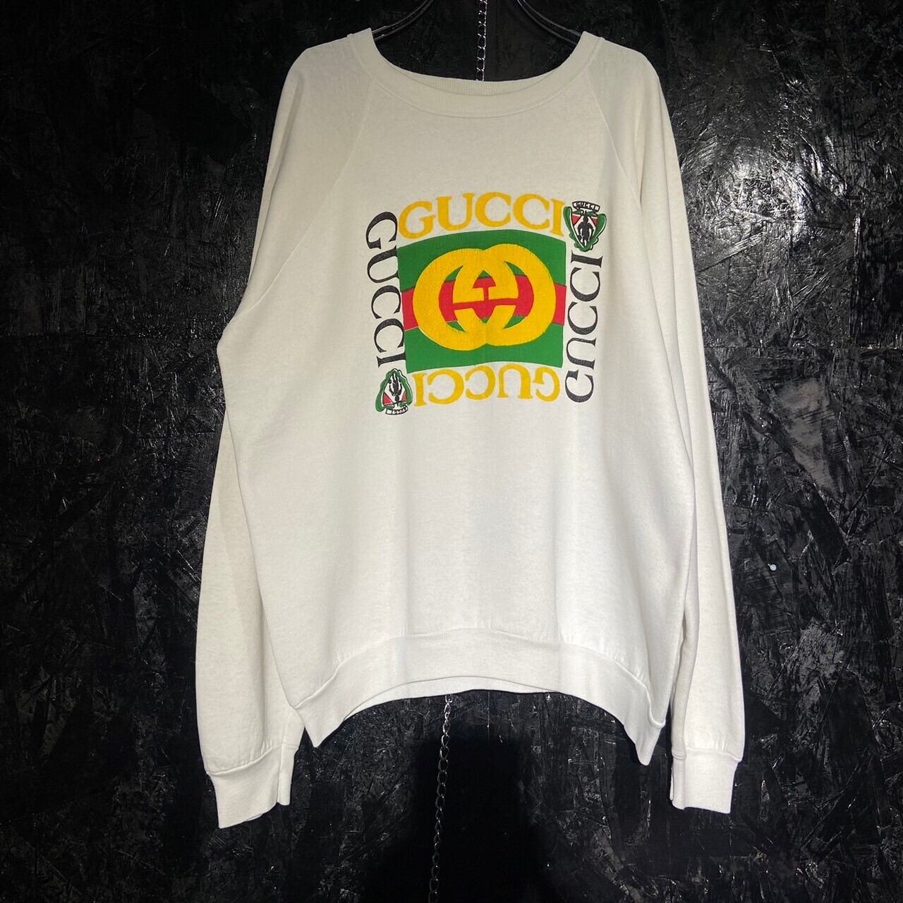 80s～90s Bootleg GUCCI Sweat | 古着屋 the moon