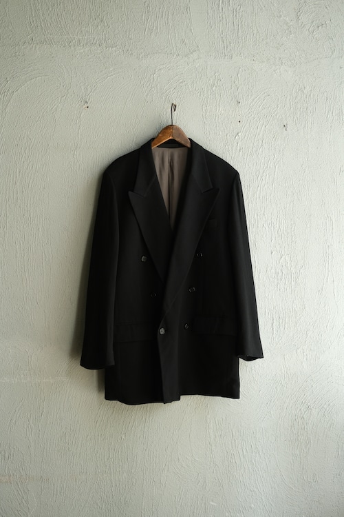 Utah/80-90’s “GIVENCHY” double breasted tailored jacket