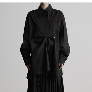 Loose irregular design shirt S525