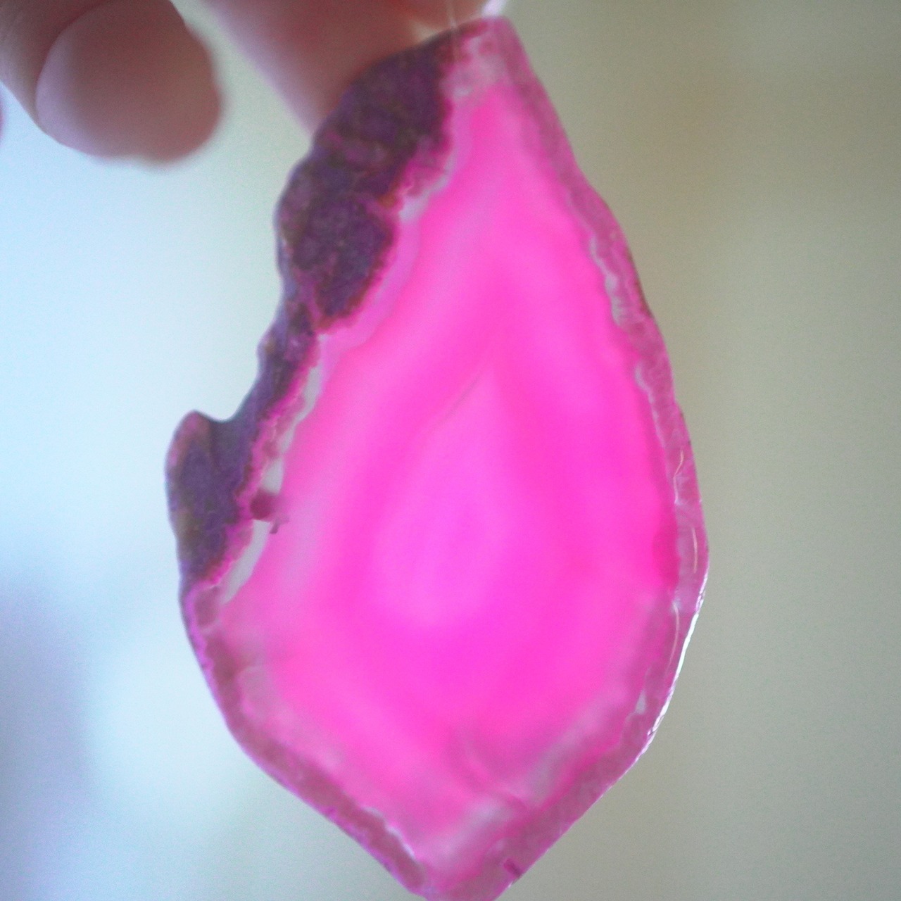 Clear Rainbow 26 - アゲートヒーリングチャイム / Agate Sun Catcher Wind Chime 966