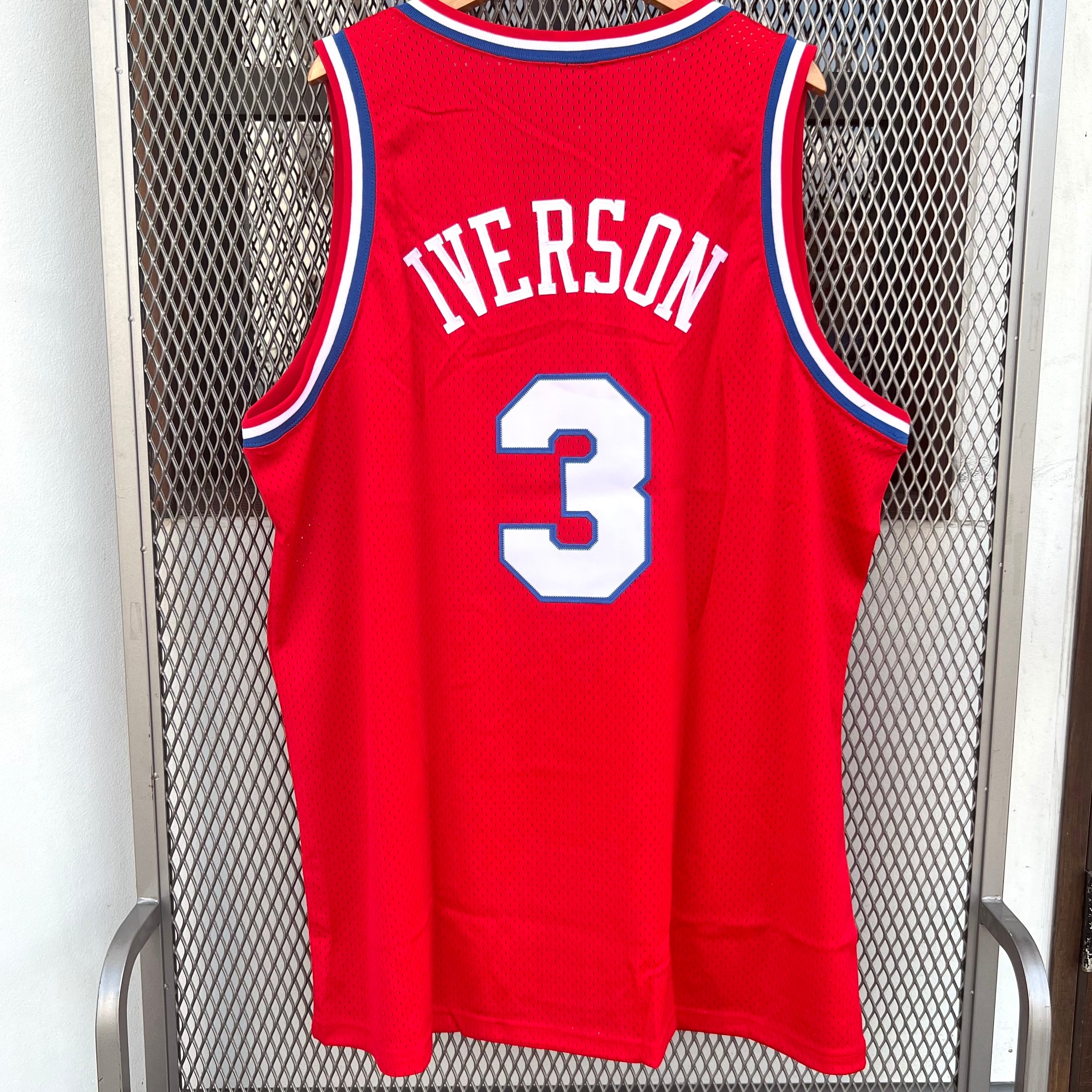 【新品タグ付き】NBA　IVERSON #3 アレン・アイバーソン ユニフォーム