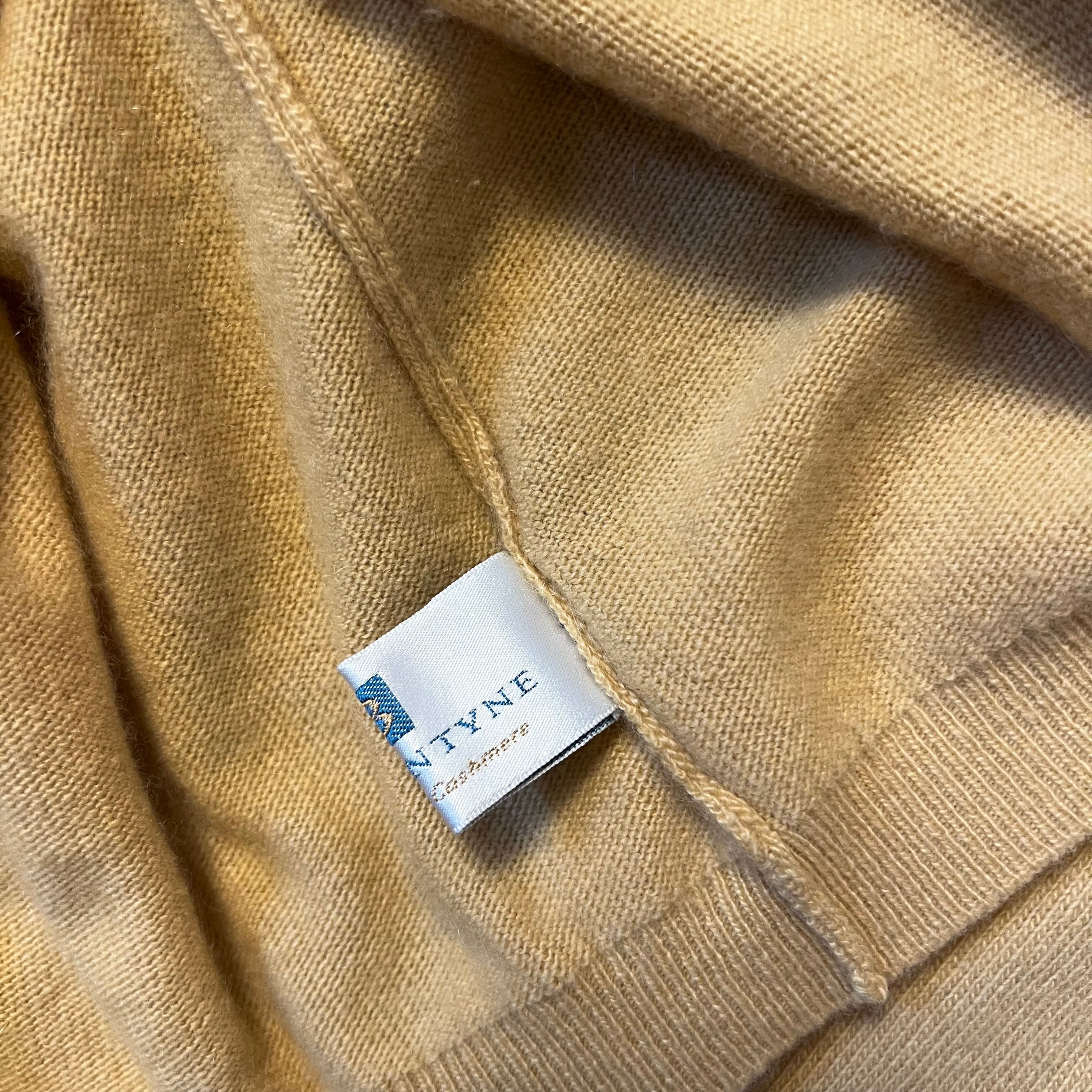 1990s Ballantyne Pure Scotland Cashmere Turtleneck Sweater