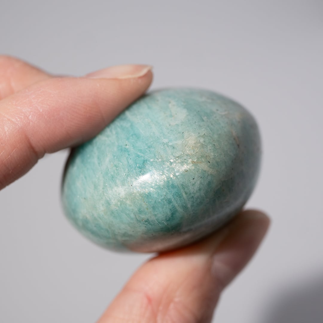 アマゾナイト / パーム 握り石 | ariife.公式オンラインショップ