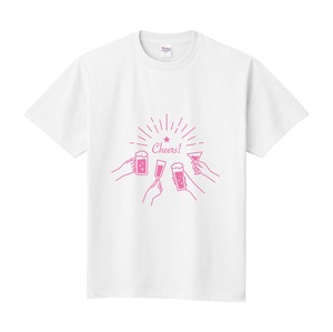 [半袖Tシャツ]Cheers!(ホワイト)