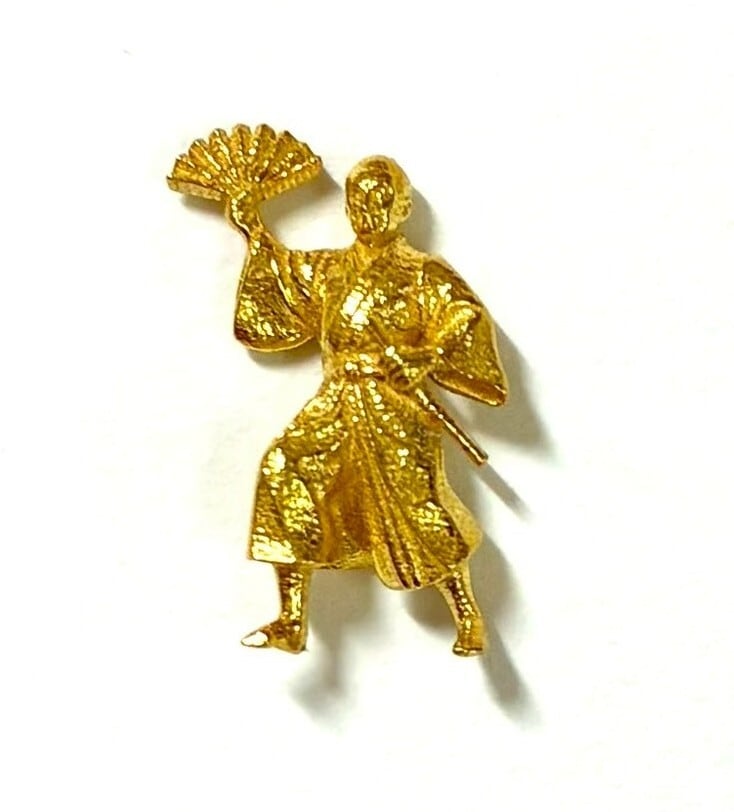 純金の織田信長像 約1グラム 純金の偉人シリーズ | JUNGOLD【純金の世界】