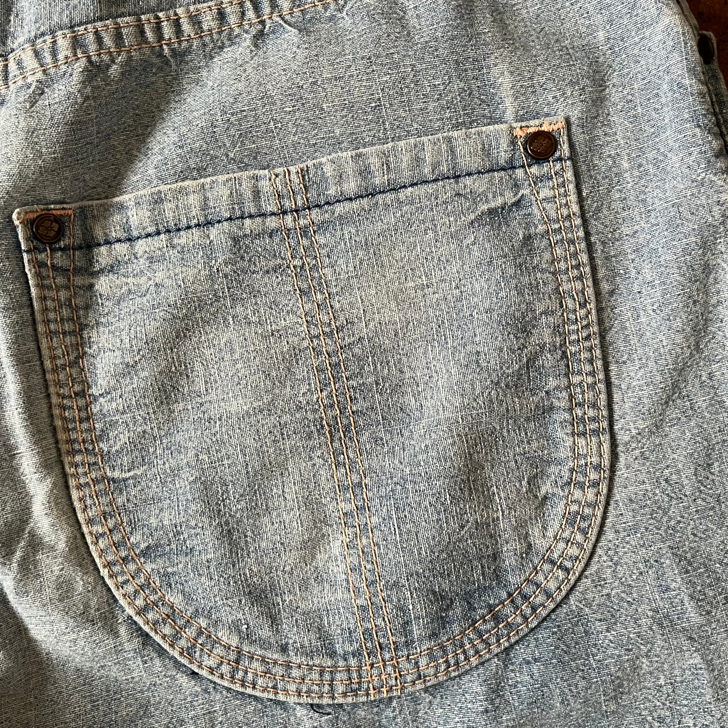 EVISU エヴィス デニム ハーフパンツ ショートパンツ 短パン EVISU エヴィス デニム ハーフパンツ ショートパンツ 短パン