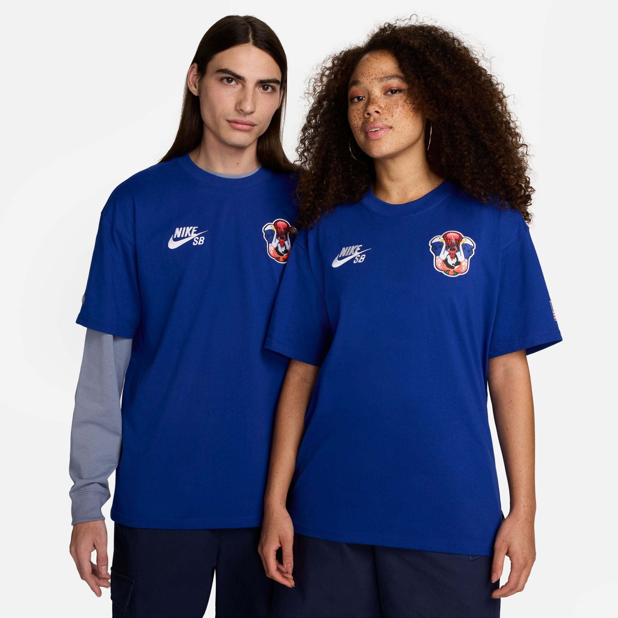 Nike SB U NK SB TEE USA OLY RTL OLD ROYAL FZ8935-417