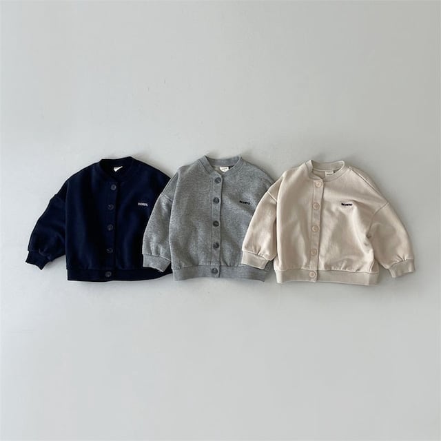 【BABY】韓国風 カジュアルボタン付きアウター