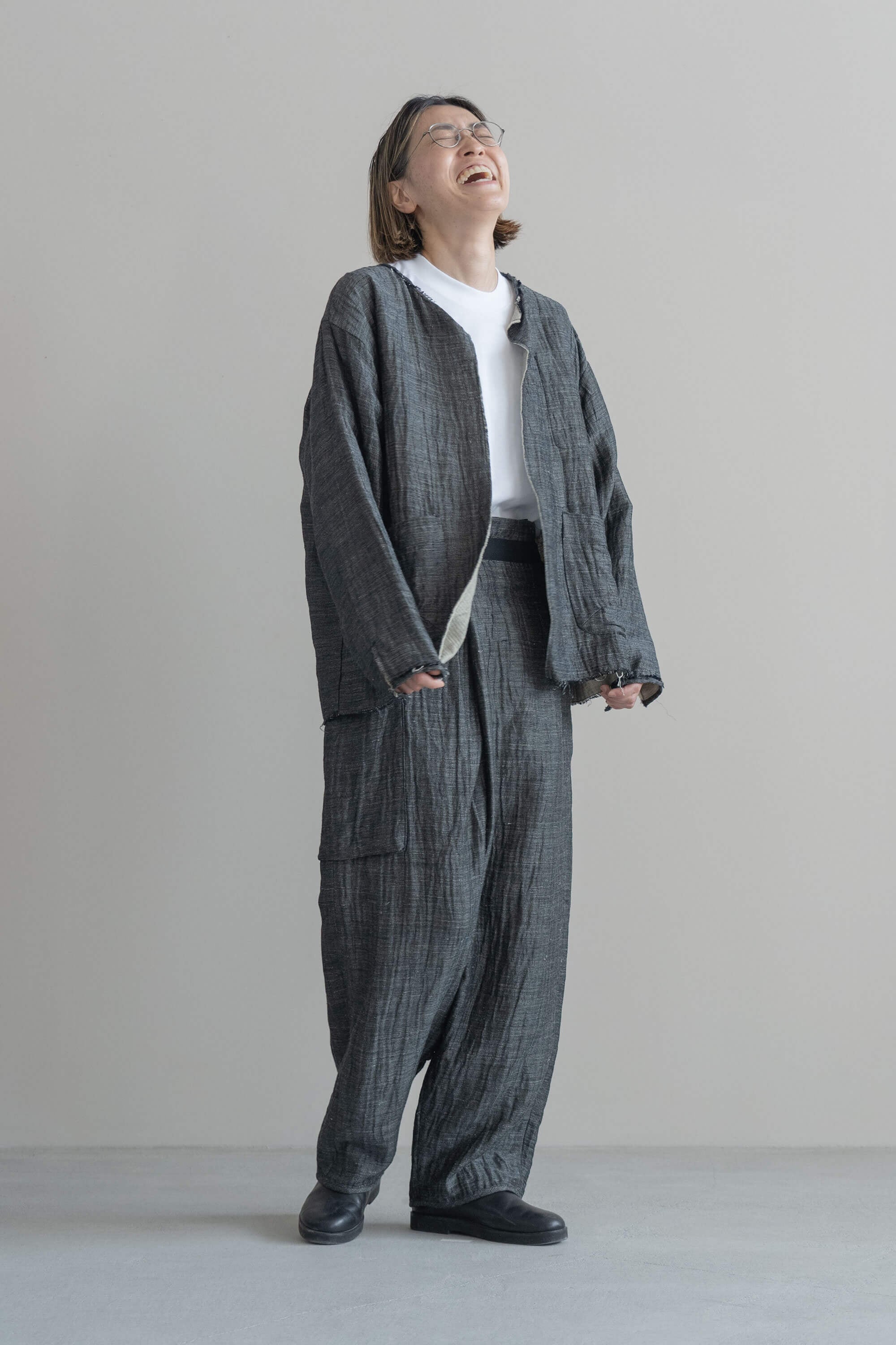 quitan - BUTTONLESS CARDIGAN | ROUND ROBIN CLOSET