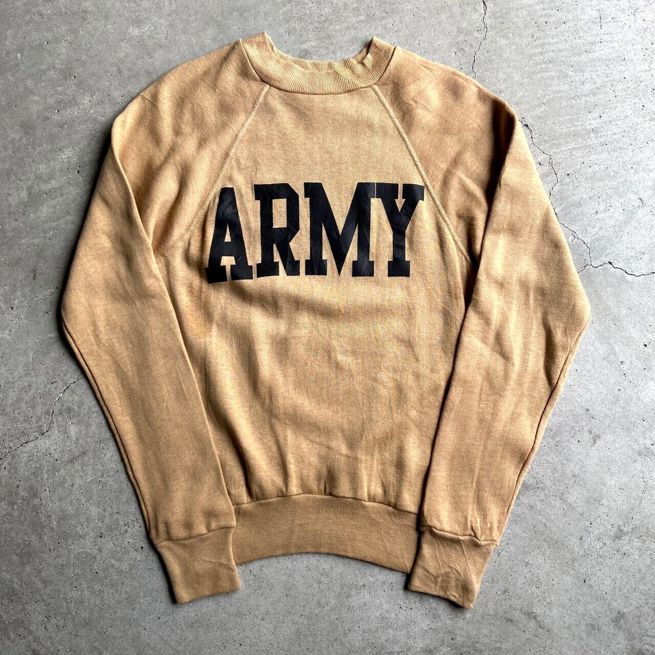 【希少】80s U.S.ARMYアルテックス スウェット霜降りUSA製ビンテージ