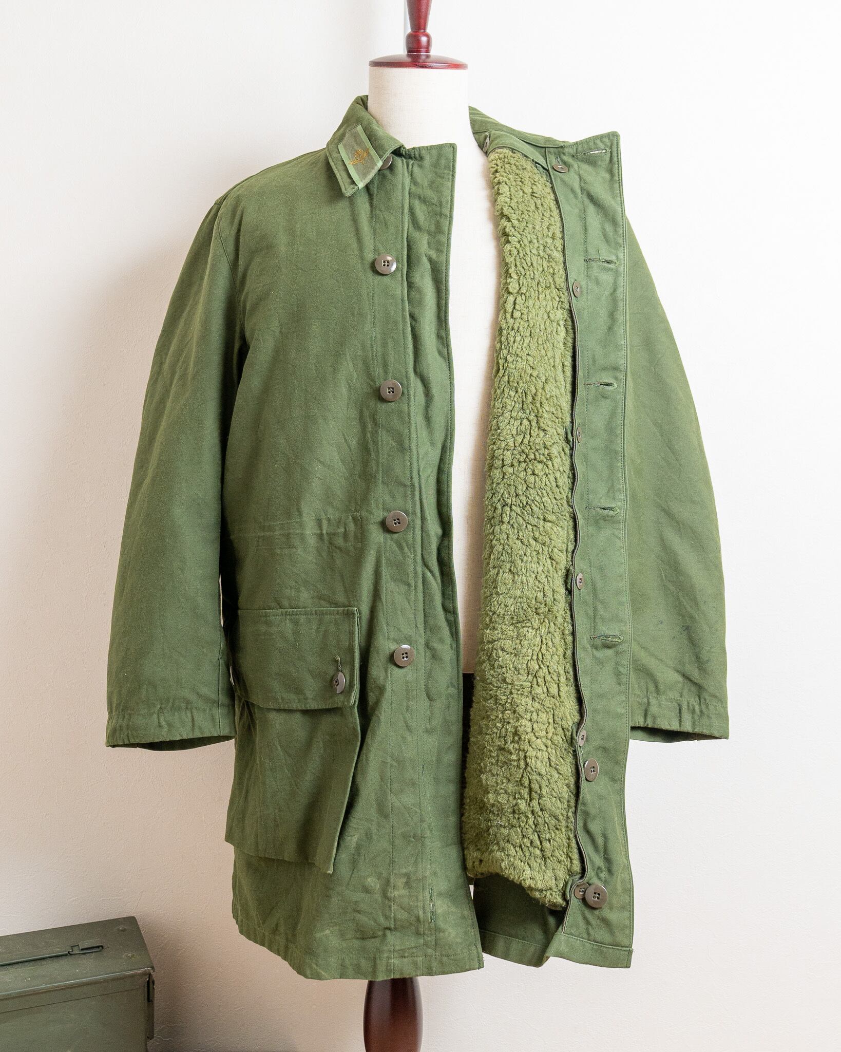 USED】Swedish Army M-59 Field Coat 