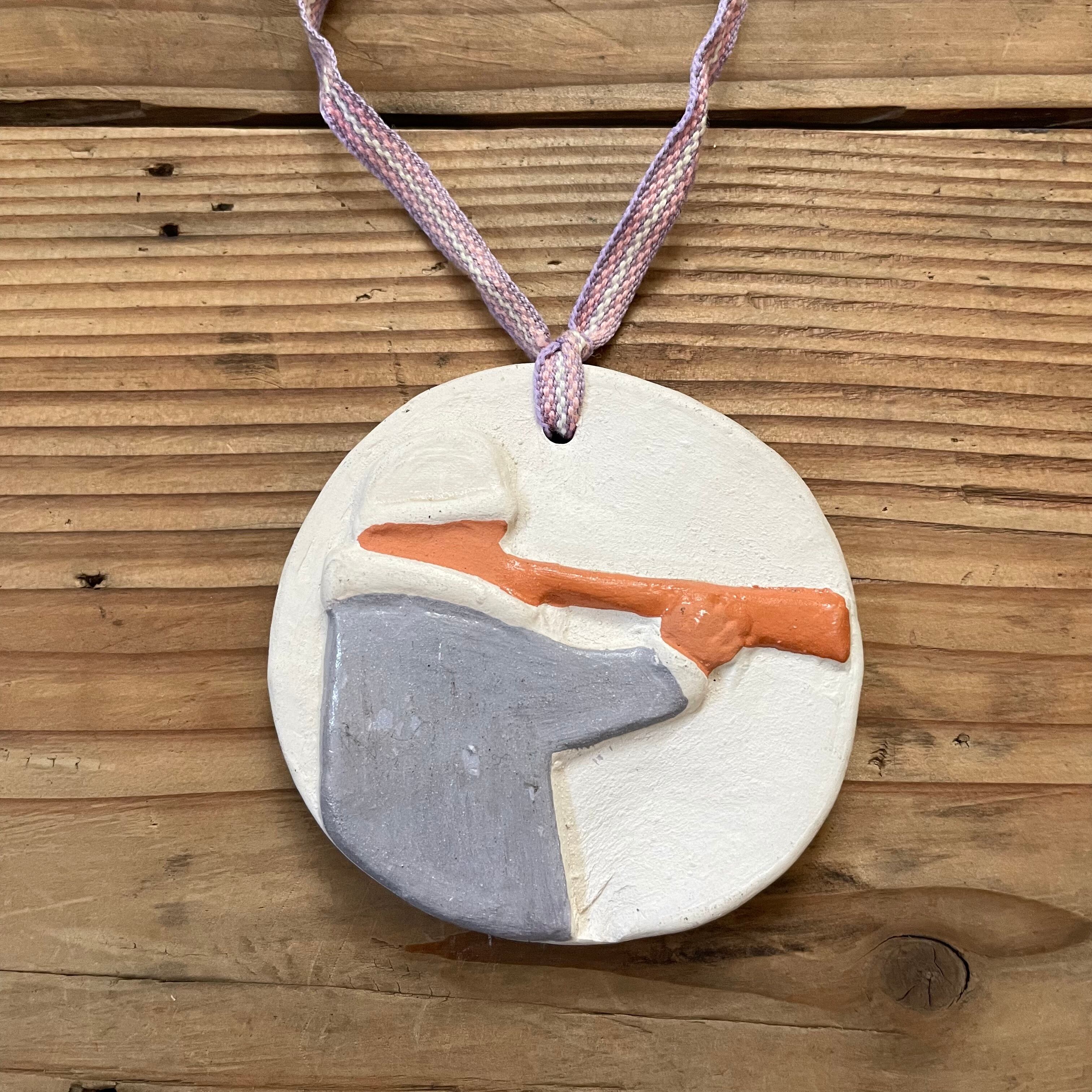 陶器のオーナメント