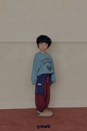 韓国子供服 / growb / ボタン ジョガーパンツ / 秋服 *XS~JM*