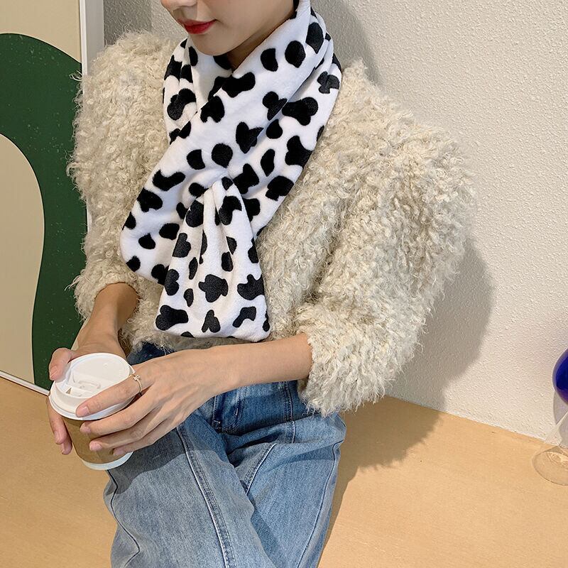 クロススカーフ ウィンター 冬物 ブラック・アイド・ピーズ44037041191