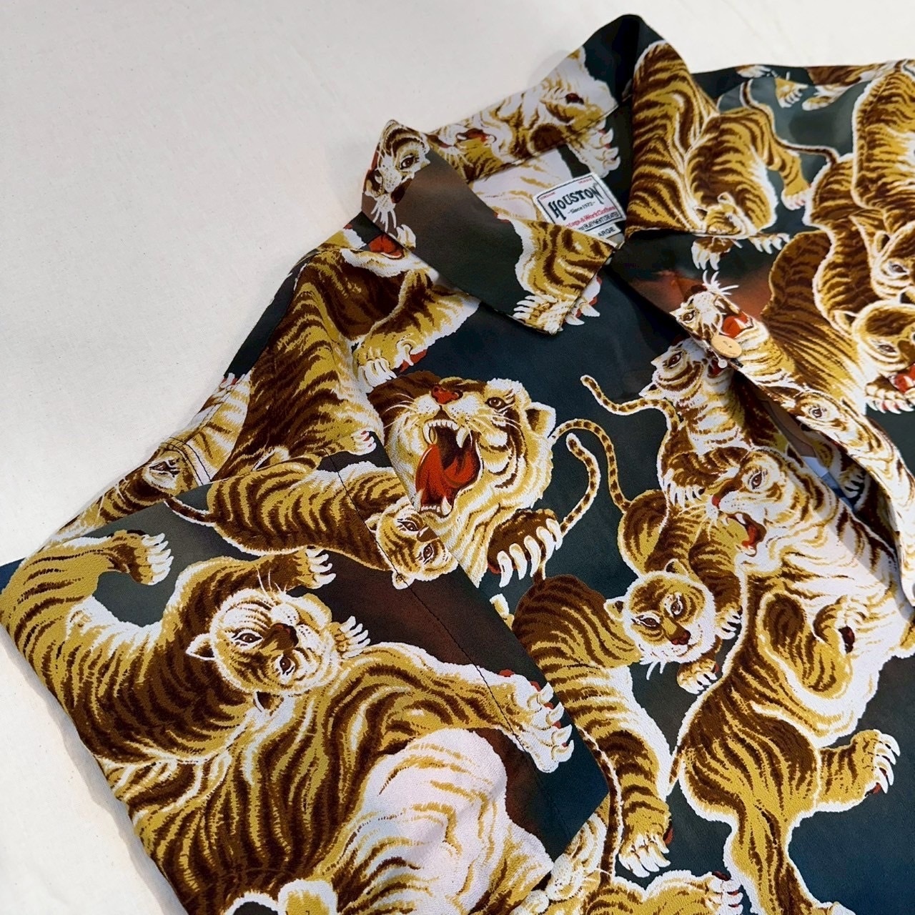 HOUSTON/ヒューストン GRADATION ALOHASHIRT/グラデーションアロハシャツC