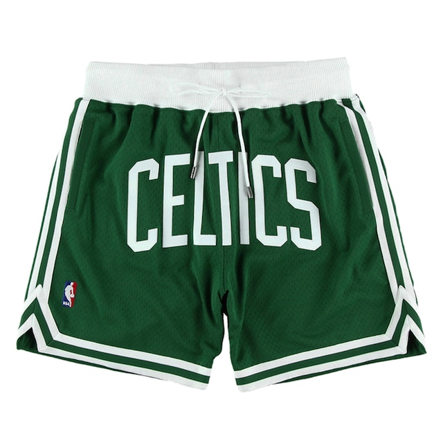 【JUST DON×Mitchell &Ness】NBA JUST DON 7 INCH SHORTS CELTICS