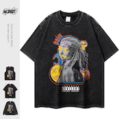 VINTAGE ストリート 落書き Tシャツ T880