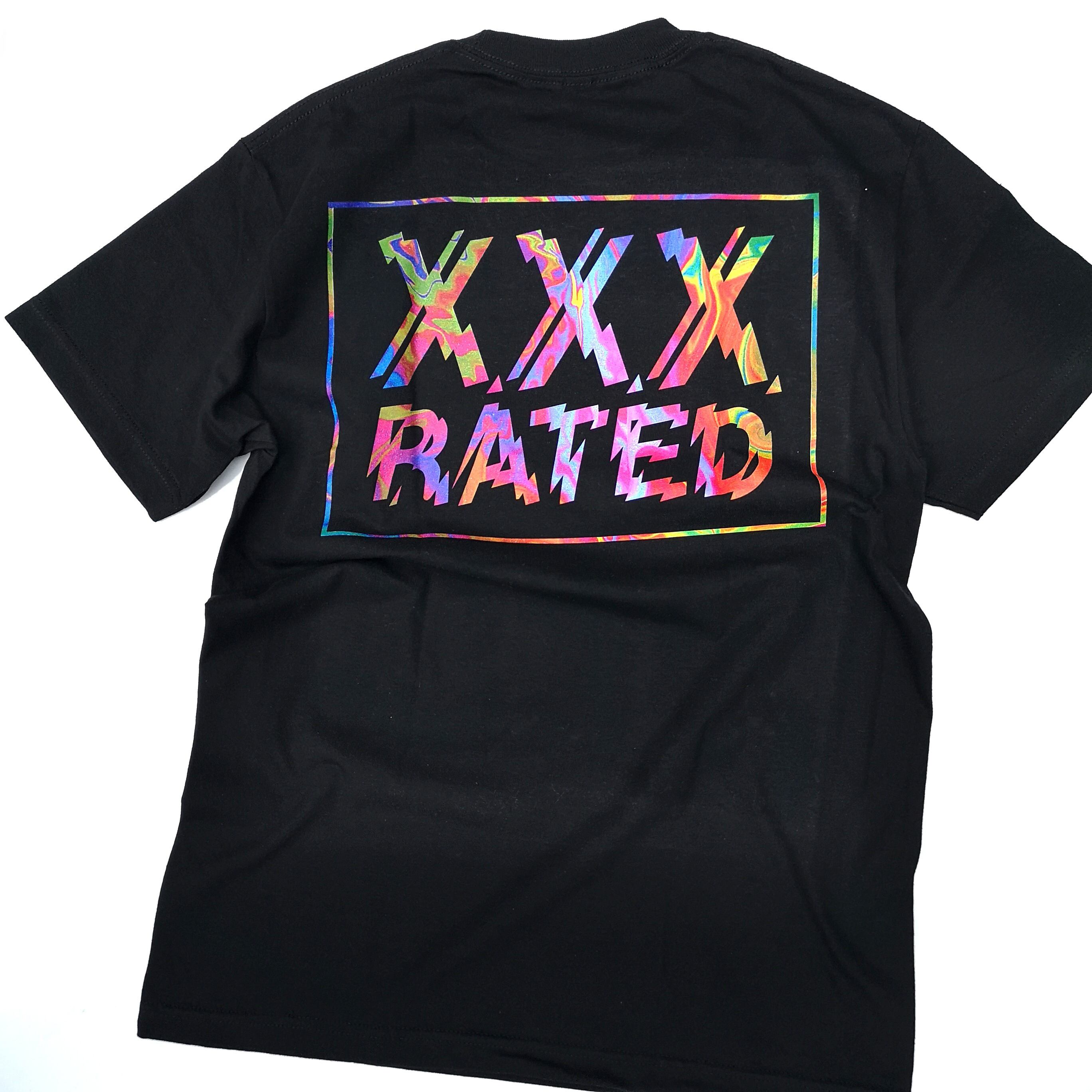 XXX RATED "NEVER BE BORED OR ALONE AGAIN" TEE