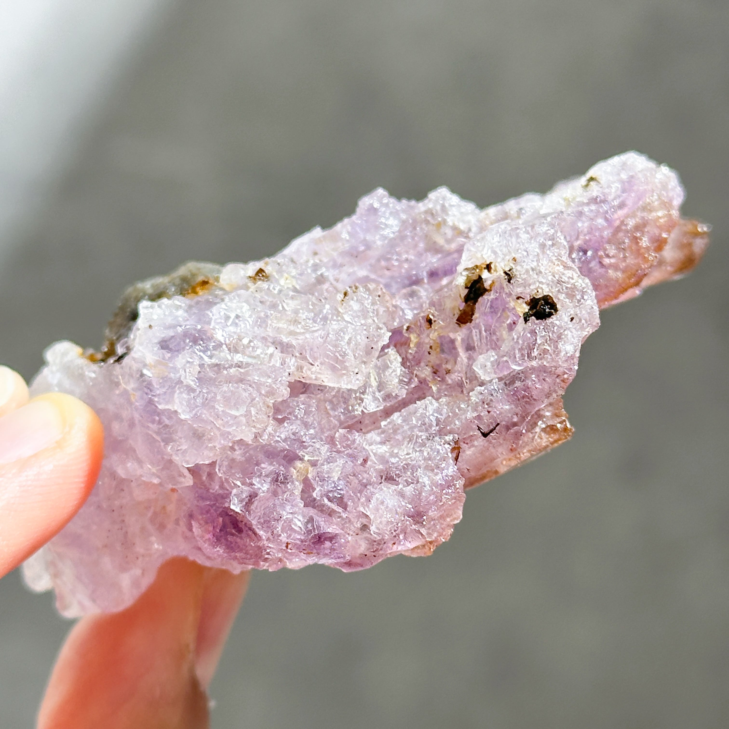 インド・カルール産アメジスト クラスター25◇ Amethyst ◇天然石