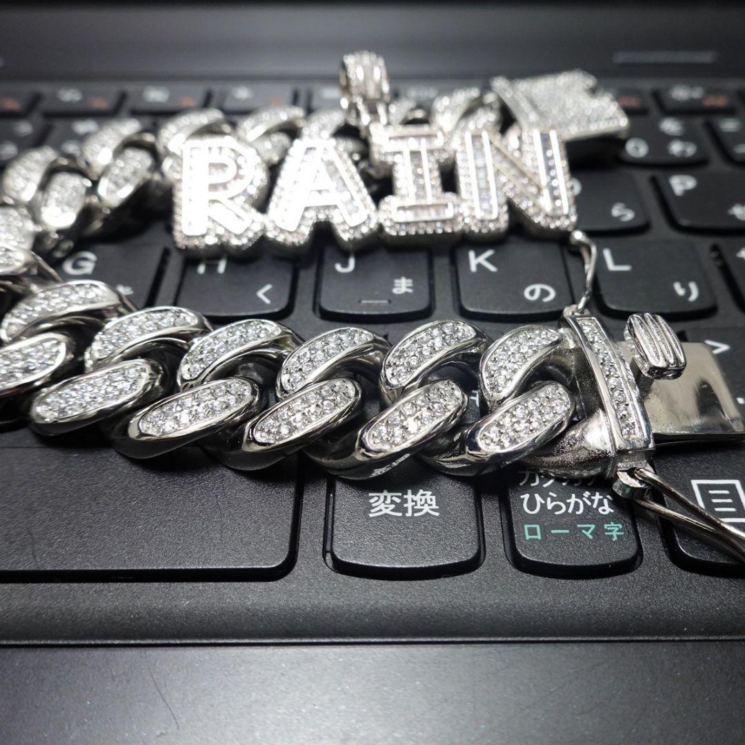 SG】20ミリ 50センチ 316ステンレス マイアミキューバン ブリンブリン