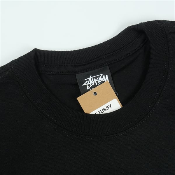 Size【S】 STUSSY ステューシー 25SS LAURA TEE Black Tシャツ 黒