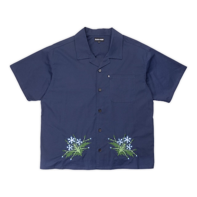 【PASS~PORT】BLOOM SHIRT - NAVY