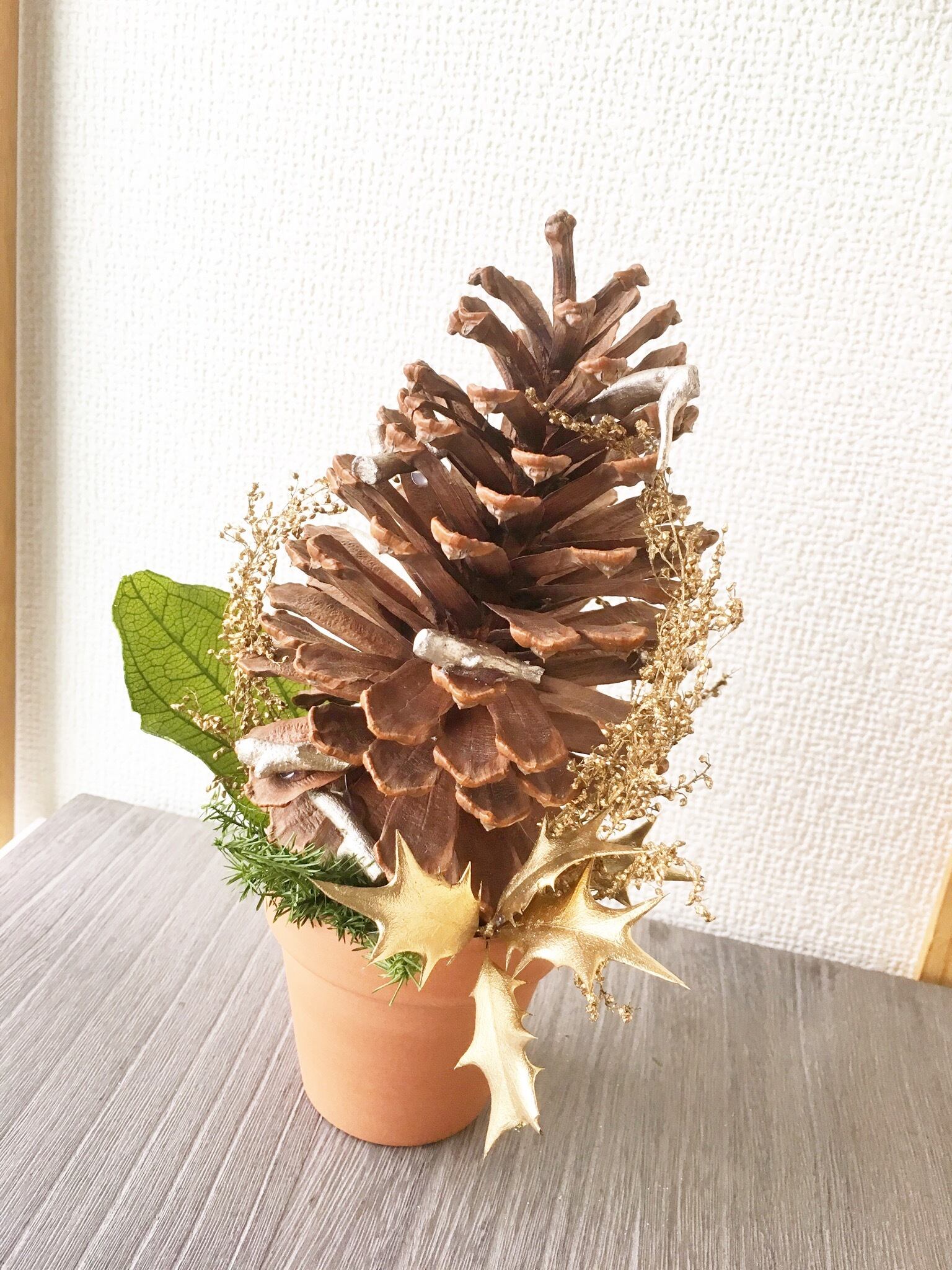 BIG-riマツカサのクリスマスツリー【ドライ】 | Studio BAIKA