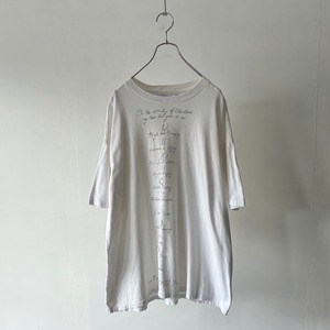 -DKNY JEANS- 90's message print T-shirt