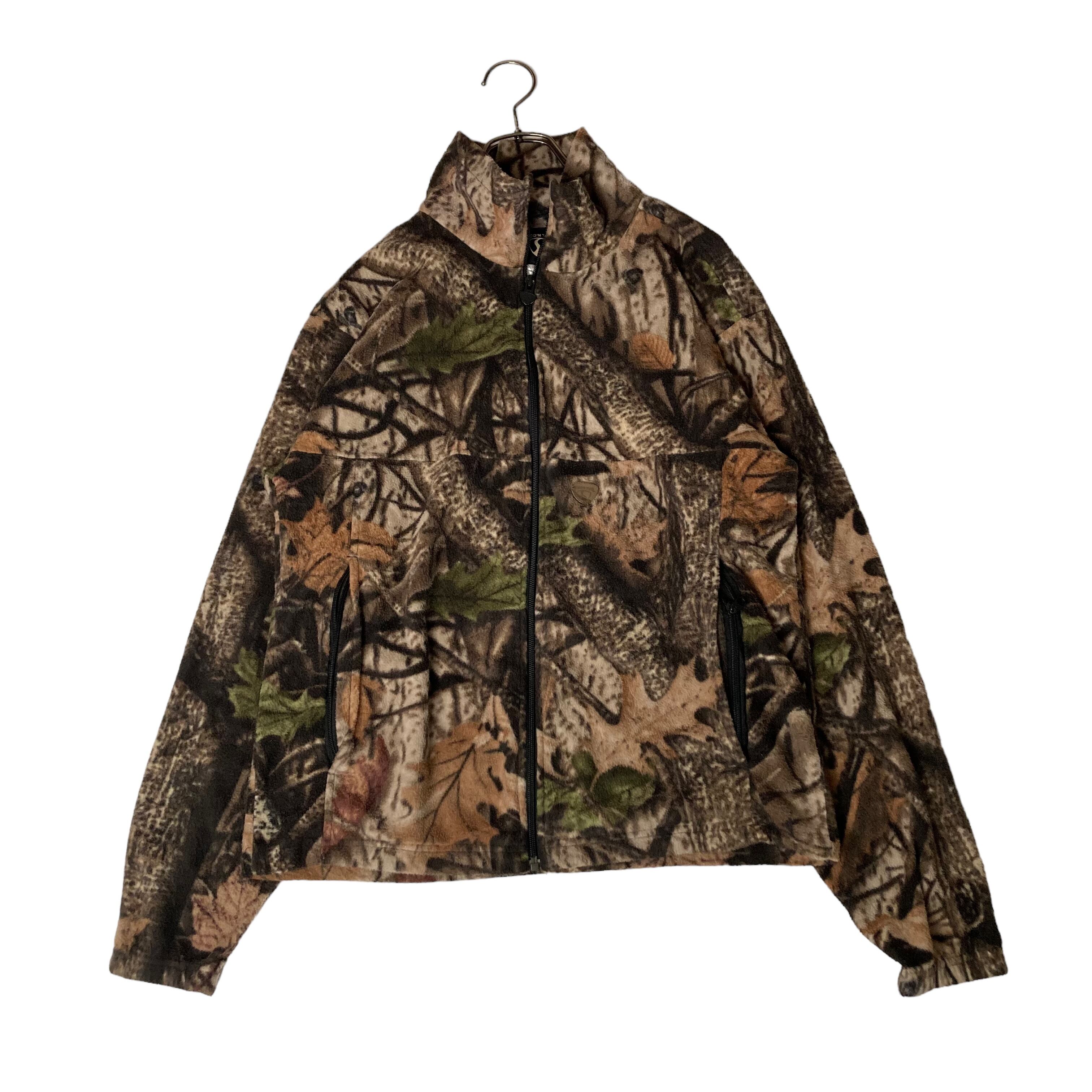 WOODN TRAIL フリースジャケット リアルツリーカモ S | 古着屋OLDGREEN