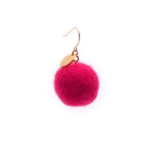 Felt Ball Hook - Pink