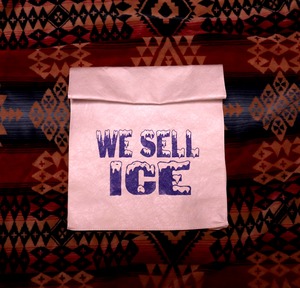 【SOLD】"WE SELL ICE" バッグ