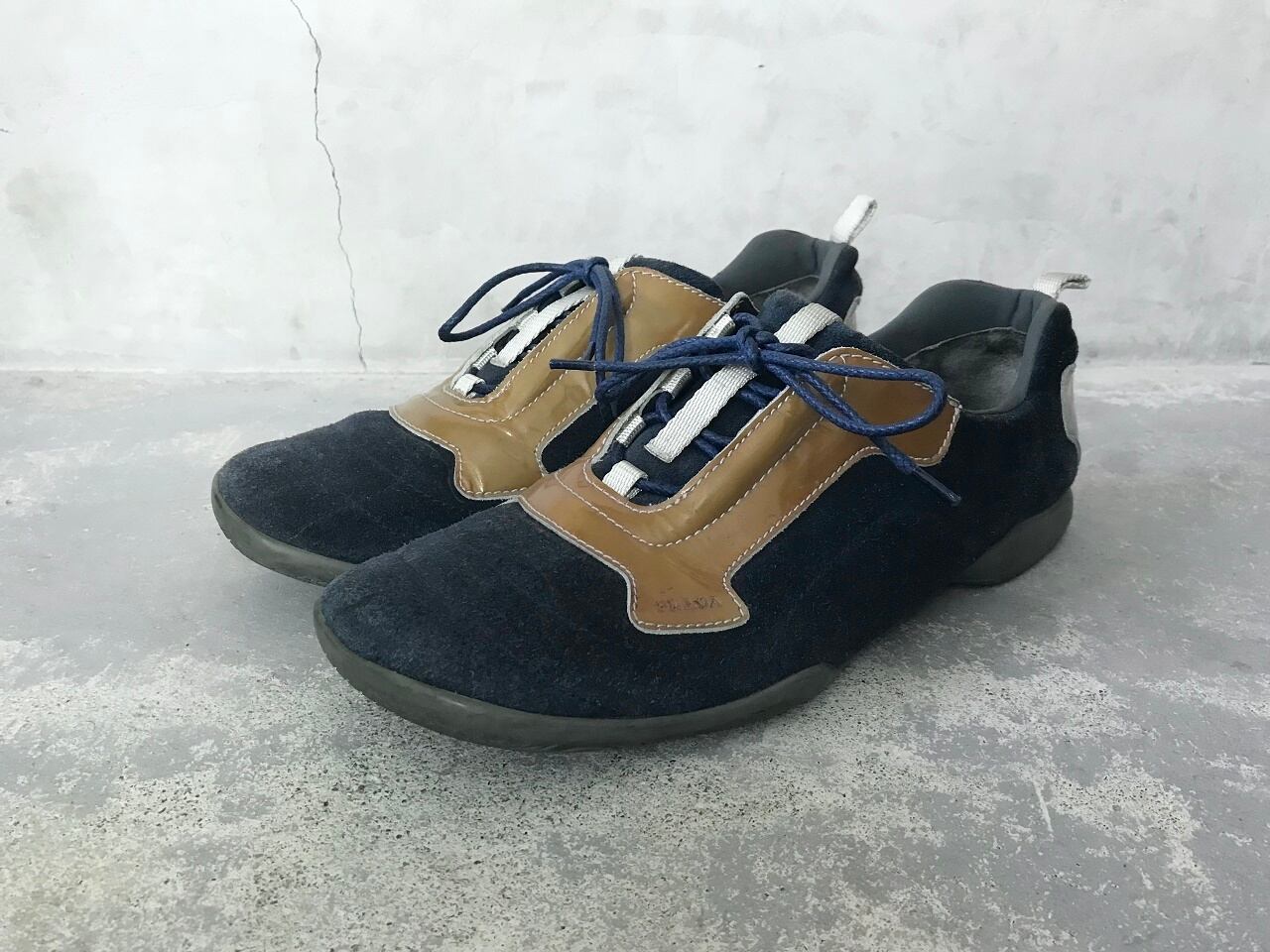 PRADA suede shoes MADE IN ITALY