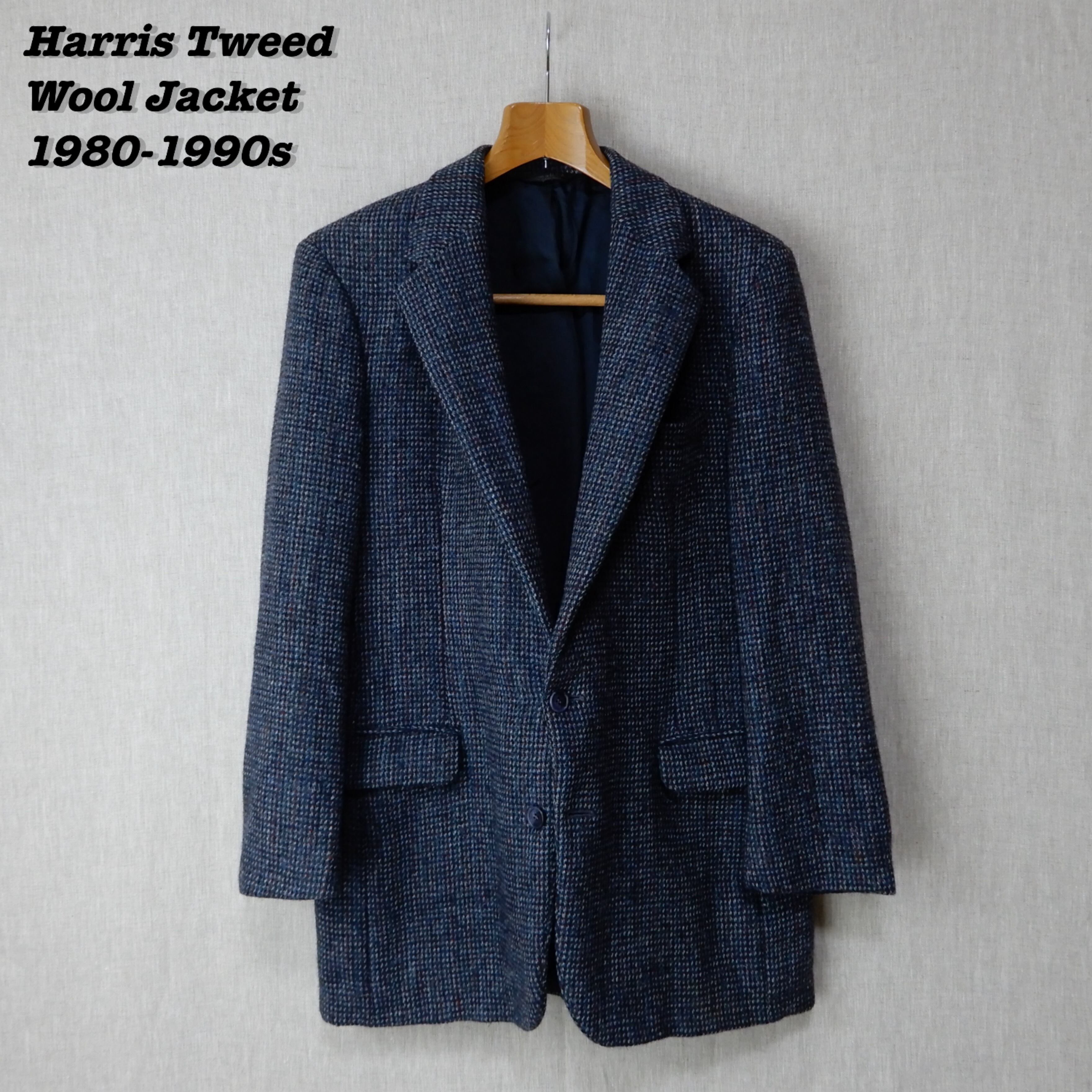 Harris Tweed Wool Tweed Jacket BOTANY500 - テーラードジャケット