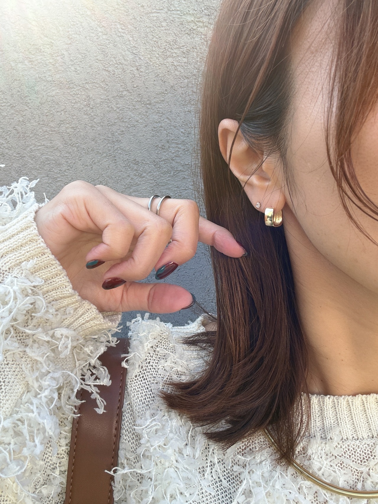 s925 キュービックピアス