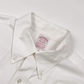 Brooks Brothers ブルックスブラザーズ MADISON FIT NON-IRON BD 長袖 ワイシャツ ドレスシャツ 15 1/2-31/ホワイト メンズ