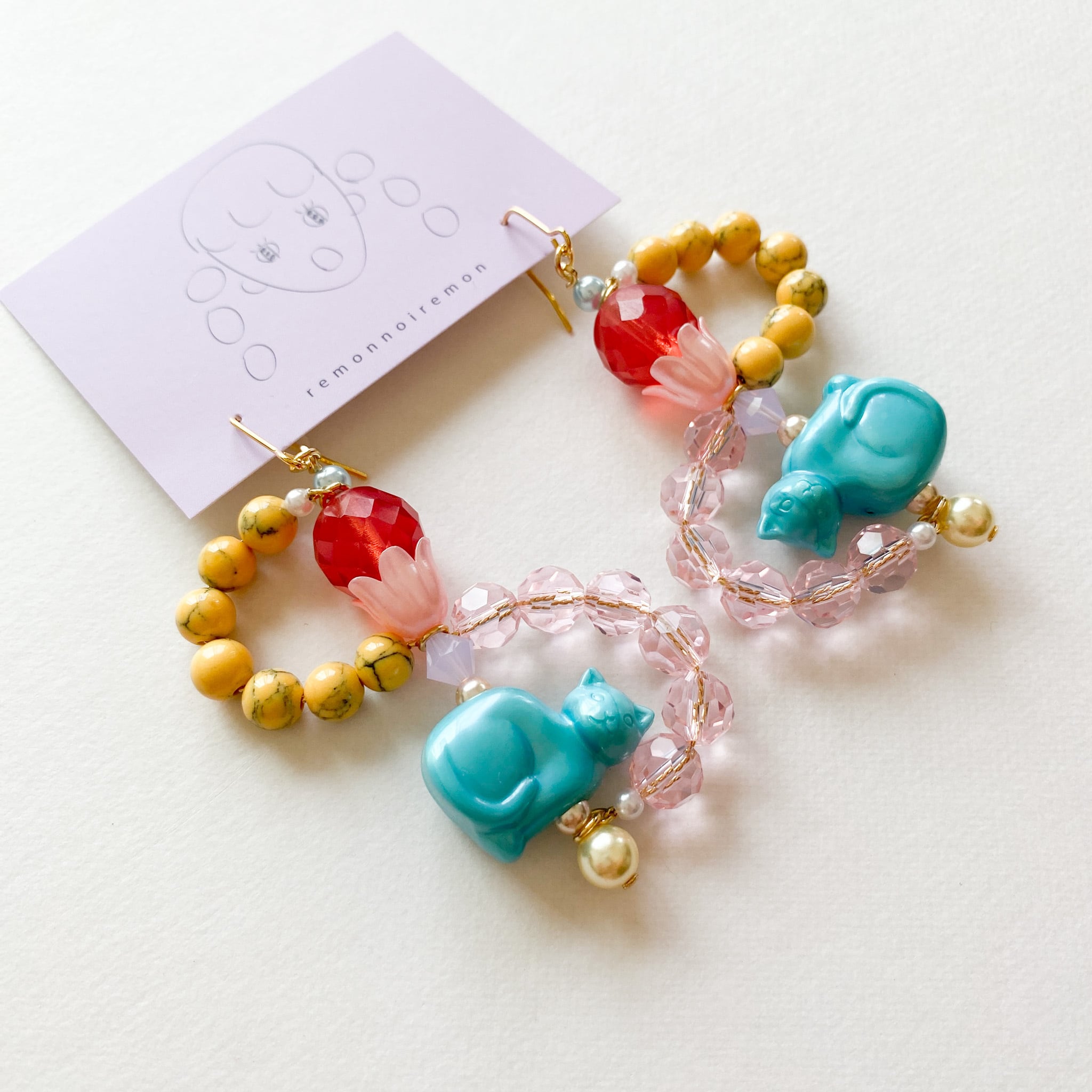 くねくねピアス/イヤリング