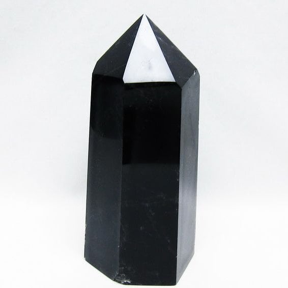 モリオン ポイント 黒水晶 六角柱 一点物 152-3992