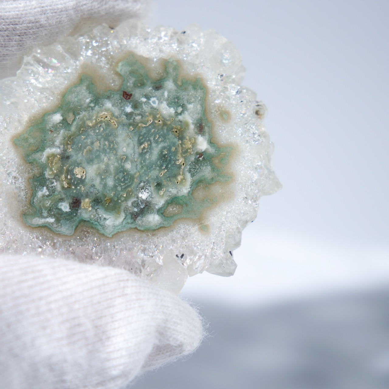 ブラジル産 クォーツ / スライス 原石 標本