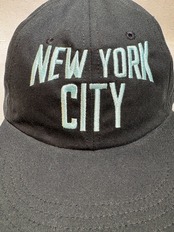 【gifthat別注】Coopers Town/クーパーズタウン ニューヨークシティ キャップ  ブラック
