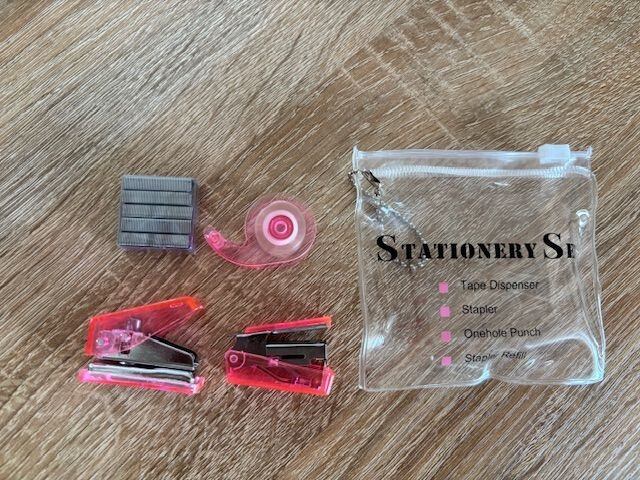 Tippi ステーショナリーセット ミニ文具  [カラー: ピンク]