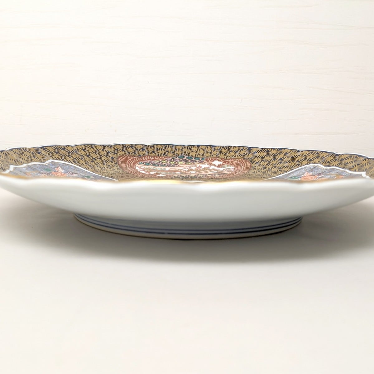伊万里焼・大皿・盛皿・飾皿・日肥其泉・昭和年製・No.230521-25・梱包
