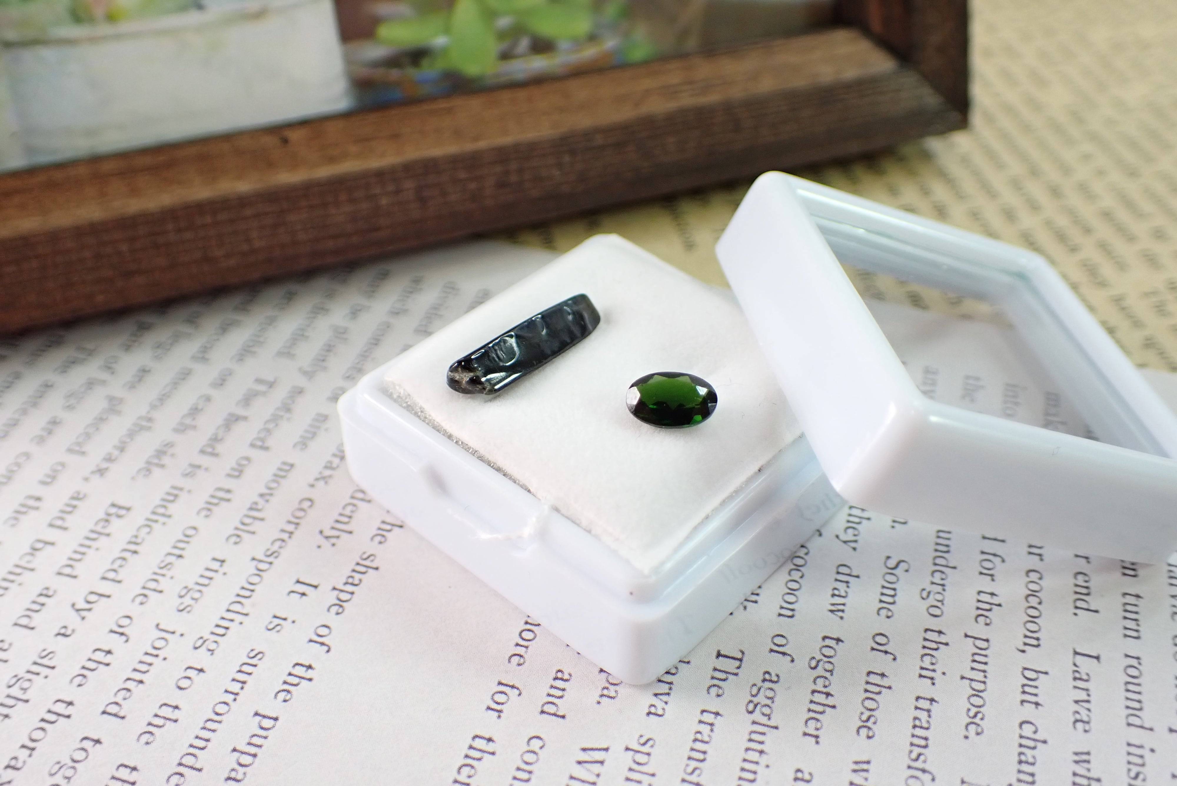 原石セット】トルマリン 0.37ct/1.11ct [C2‐142] | differencee