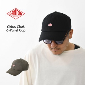 DANTON [ダントン] Chino Cloth 6-Panel Cap [DT-H0227TKC] チノクロス6パネルキャップ・6パネルキャップ・コットンキャップ・キャンプ・アウトドア・MEN'S / LADY'S [2026AW]