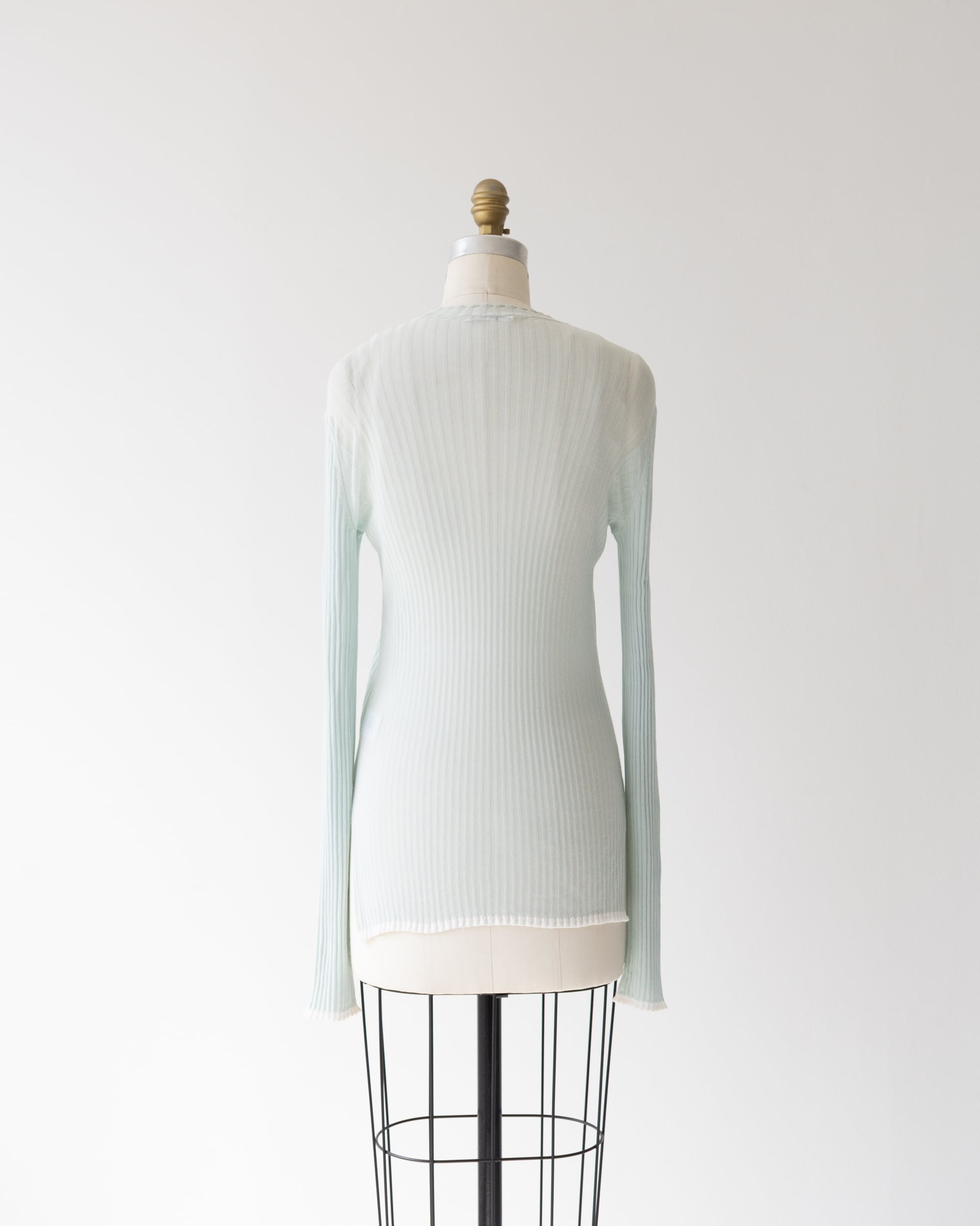 CÉLINE PHOEBE PHILOフィービーファイロ トリミング ニット CÉLINE by phoebe philo〉Rib Knit Top | Re:STATION STORE