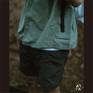 PROJ. MT. / SIDE POCKETS OPEN COLLAR SHIRT